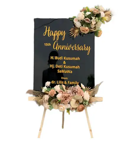 Papan Bunga Akrilik Sunalari