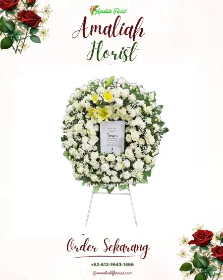 Krans Bunga Duka Sunalari